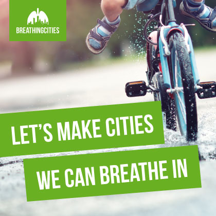 Let's make cities we can breathe in